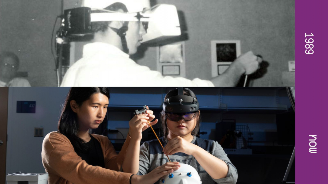 Students experiencing AR in 1987 versus today