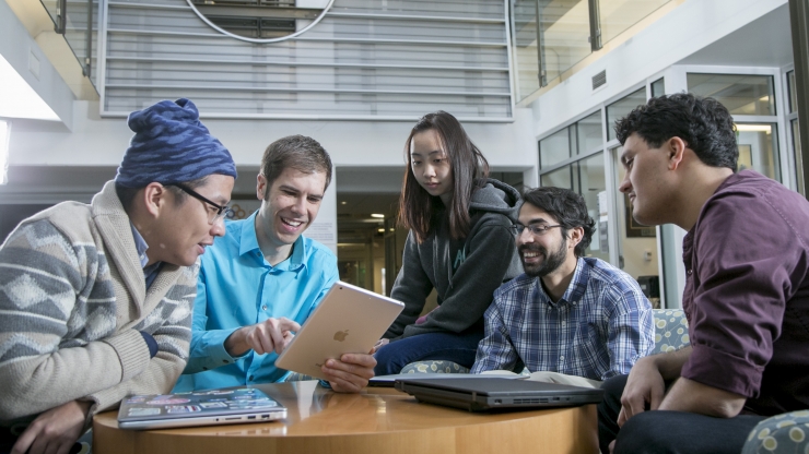 In ongoing interdisciplinary research led by Leslie Collins of Duke ECE, Kyle Bradbury of Duke’s Energy Data Analytics Lab and Tim Johnson of the Nicholas School of the Environment, Duke undergraduate teams use machine learning to assess U.S. solar capacity and energy consumption—providing valuable data to inform smart grid infrastructure planning. Kyle Bradbury and Data+ students