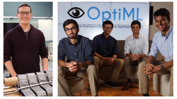 Inaugural Baquerizo Innovation Grant winners - Zephyr Mobility and OptiML