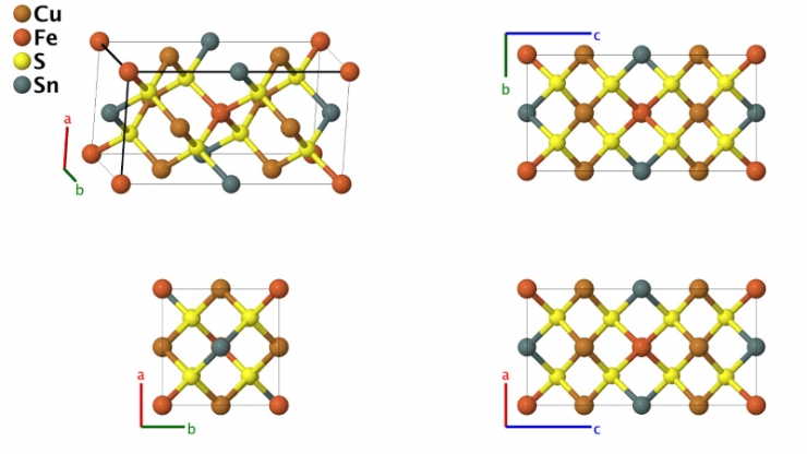 One example of the sorts of 3-D crystalline structures included in a relaunch of Crystal Lattice Structures, a venerable online cookbook for chemists