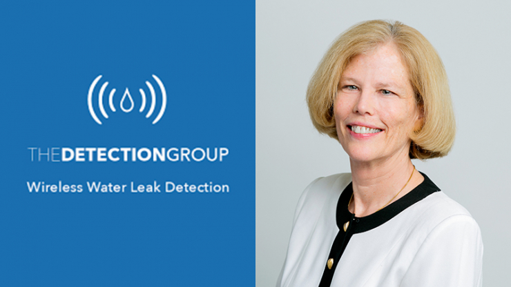 Laurie Conner headshot with The Detection Group logo