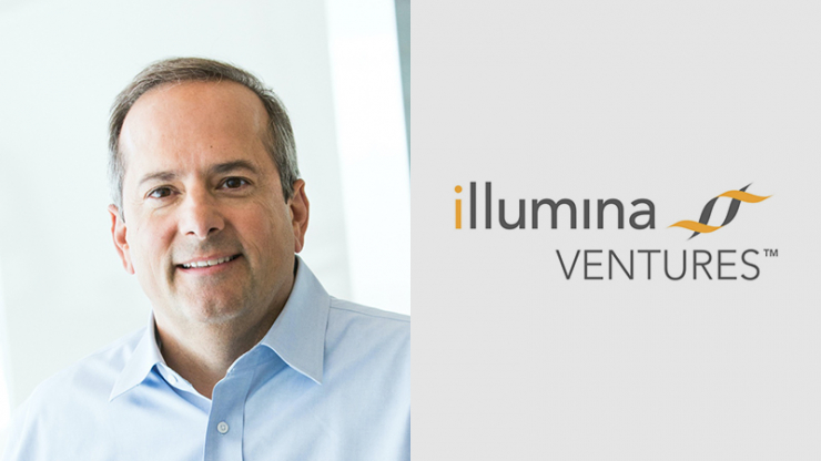 Nick Naclerio headshot with Illumina Ventures logo
