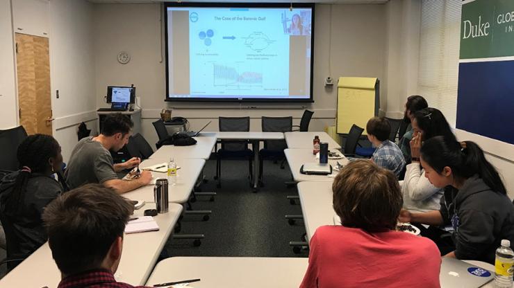 Graduate students learn system dynamics
