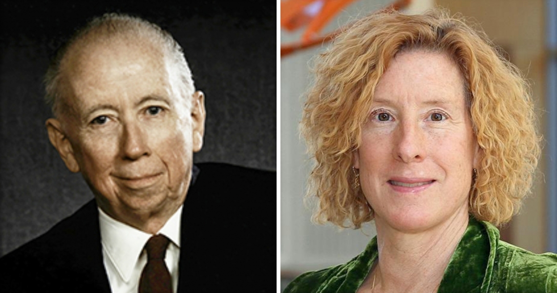 Donald M. Alstadt (left) and Cate Brinson (right)