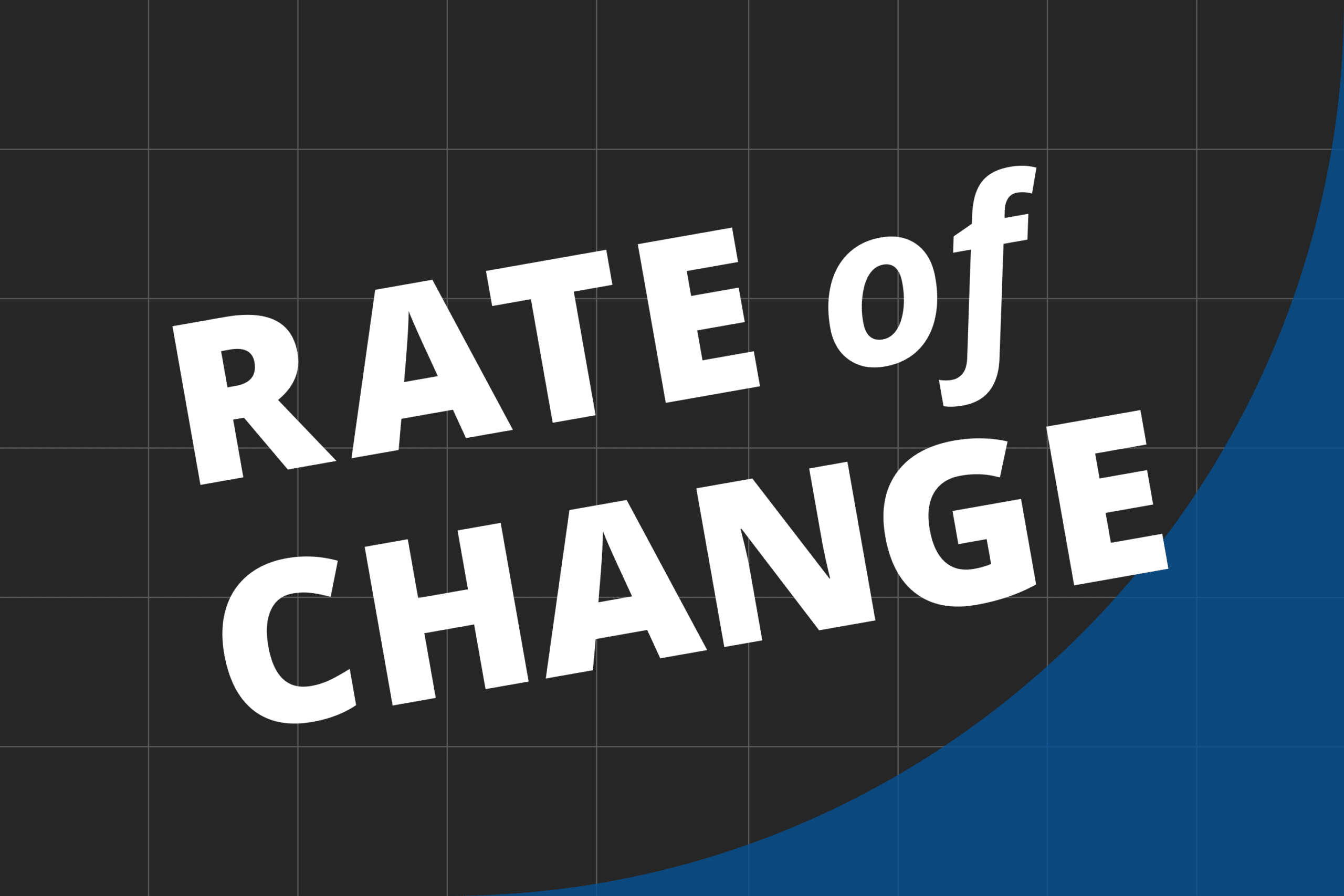 Rate of Change podcast cover art