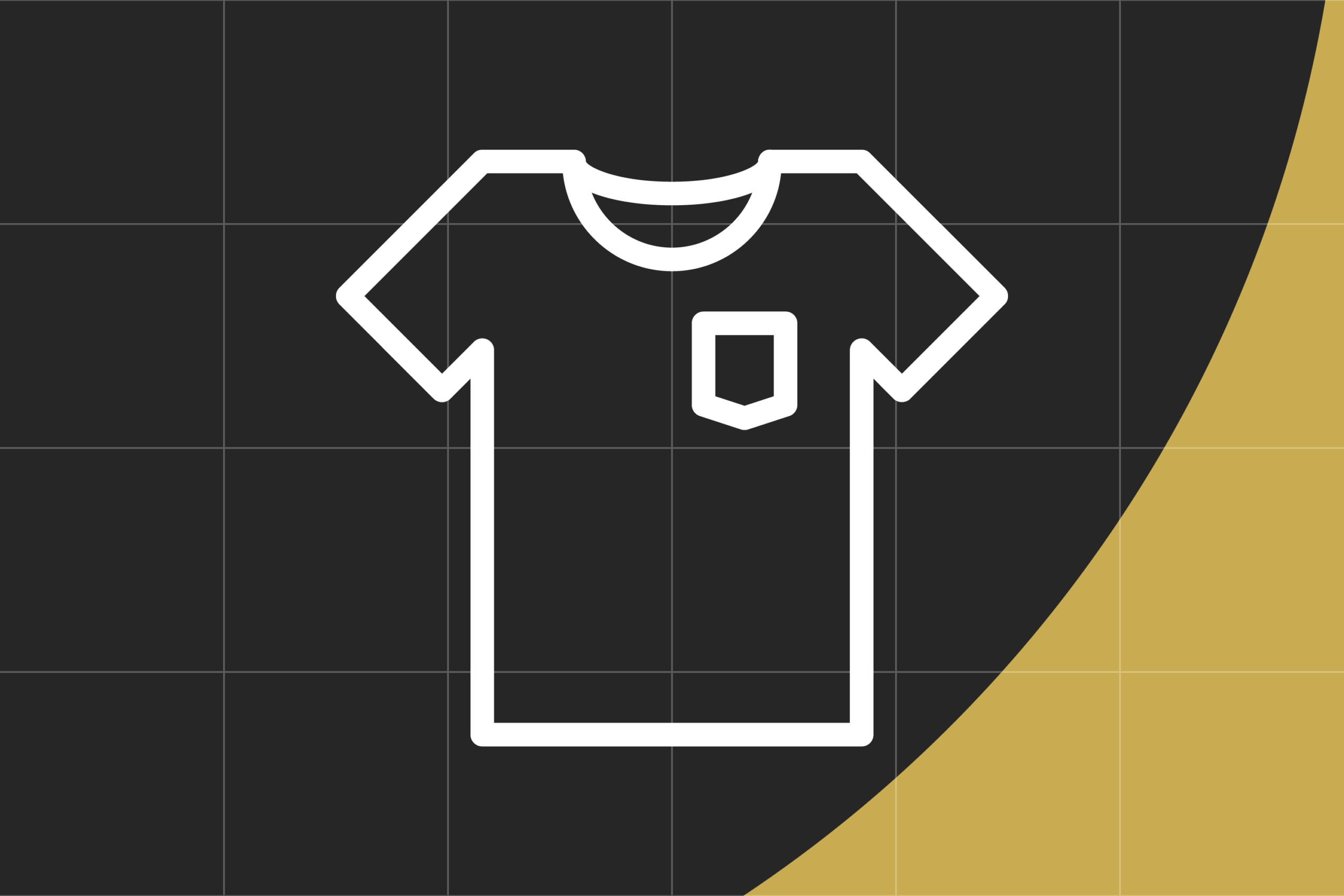 podcast cover art: t-shirt with pocket