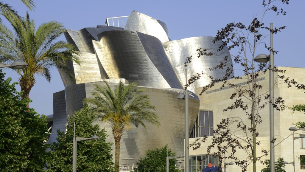 Guggenheim Museum in Bilboa, Spain.